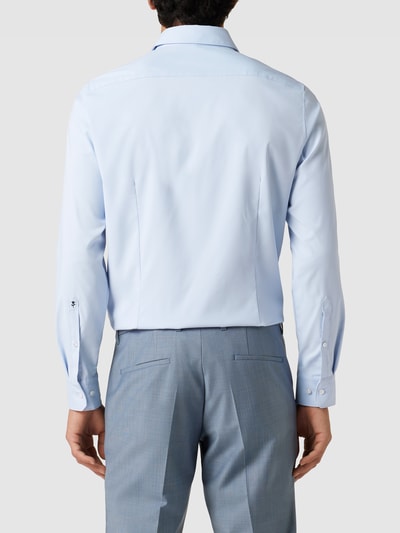 SEIDENSTICKER Koszula biznesowa o kroju Slim Fit z mankietami sportowymi Bleu 5