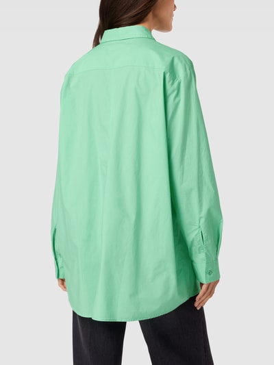 Armedangels Overhemdblouse met borstzak Groen - 5