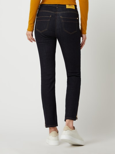 MAC Straight Fit Jeans mit Stretch-Anteil Modell 'Rich' Dunkelblau 5