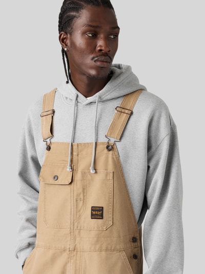 Levi's® relaxed fit tuinbroek van puur katoen model 'TIGER' Beige - 3
