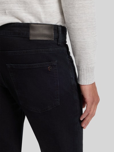 BOSS Orange Slim Fit Jeans mit Label-Patch DELAWARE Marine 3