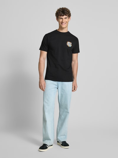 SANTA CRUZ T-Shirt mit Label-Print Black 1