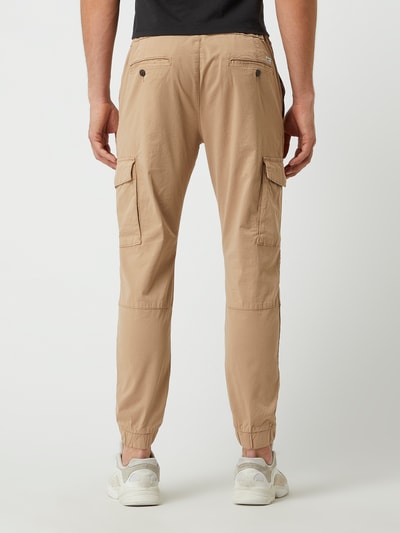 MCNEAL Slim fit loungebroek met steekzakken Beige - 5