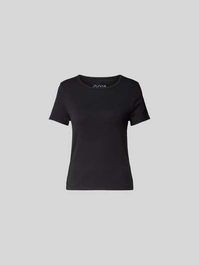 Juvia T-Shirt mit Rundhalsausschnitt Black 2