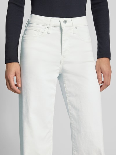 Levi's® 300 Jeansy z szerokimi nogawkami z mieszanka bawełny model '318' Biały 3