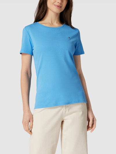 Tommy Hilfiger T-shirt met labeldetail, model 'CODY' Lichtblauw - 4