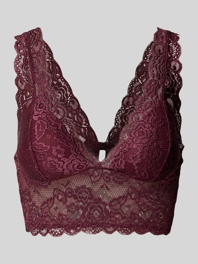Only Bralette aus Spitze Modell 'CHLOE' Bordeaux 2