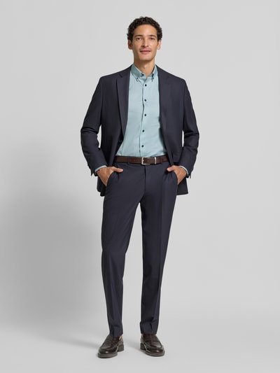 OLYMP Modern Fit Businesshemd aus reiner Baumwolle Gruen 1