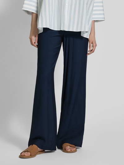 Christian Berg Woman Spodnie materiałowe z mieszanki wiskozy z wpuszczanymi kieszeniami Ciemnoniebieski 4