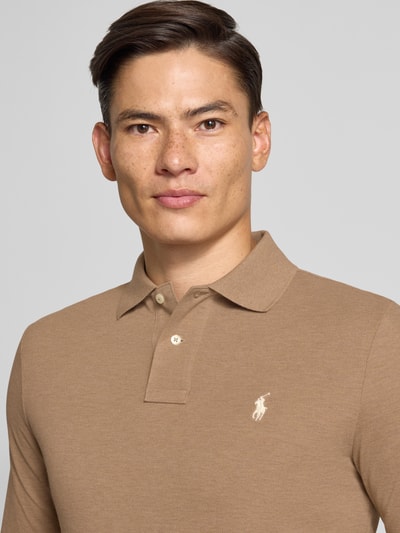 Polo Ralph Lauren Poloshirt mit Label-Stitching Graphit 3