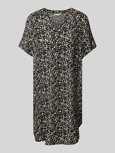 Tom Tailor Oversized Minikleid aus reiner Viskose Black 2