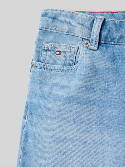 Tommy Hilfiger Teens Straight Fit Jeans aus Baumwoll-Mix Hellblau 2