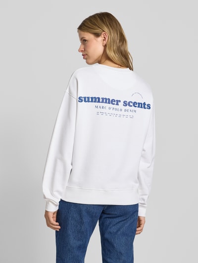 Marc O'Polo Denim Oversized sweatshirt van puur katoen Wit - 5