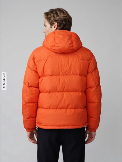 Polo Ralph Lauren Steppjacke mit Zweiwege-Reißverschluss Orange 5