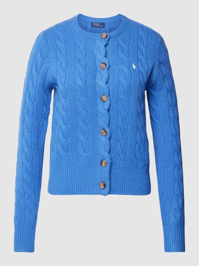 Polo Ralph Lauren Cardigan mit Knopfleiste Blau 2