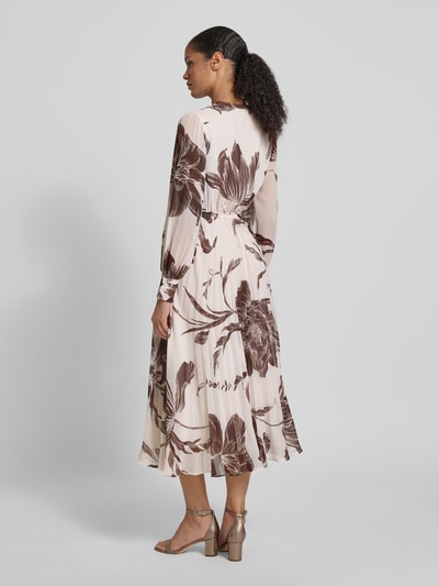 Forever New Vrijetijdsjurk met V-hals, model 'Saskia' Chocoladebruin - 5