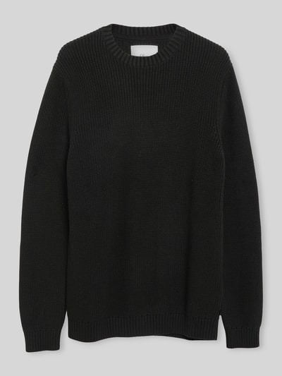 s.Oliver RED LABEL Regular Fit Strickpullover aus reiner Baumwolle mit Rundhalsausschnitt Black 2