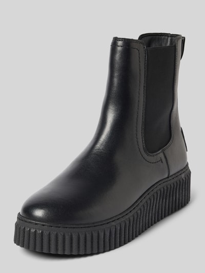 Marc O'Polo Chelsea boots van echt runderleer Zwart - 1