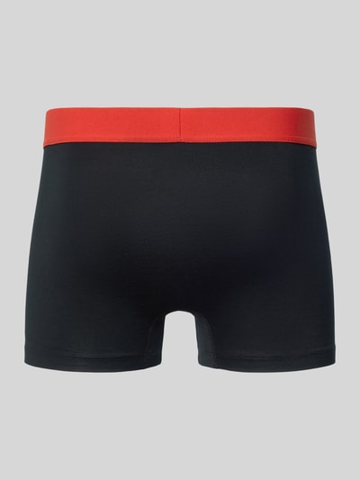 Schiesser Boxershorts mit elastischem Logo-Bund im 3er-Pack Black 3