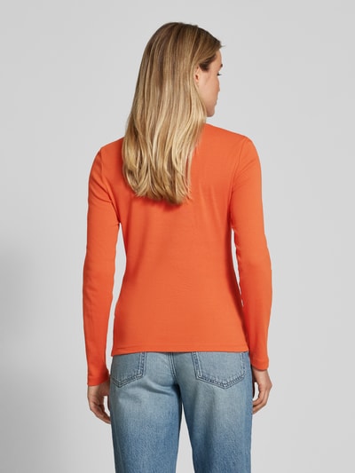 Christian Berg Woman Shirt met lange mouwen en col Terracotta - 5