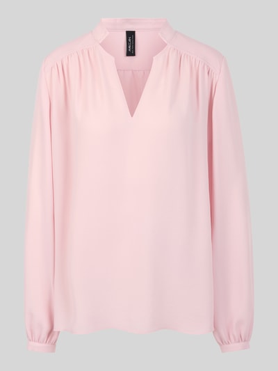 Marc Cain Langarmbluse mit Tunika-Ausschnitt Rosa 2