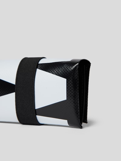 Marni Portemonnaie mit Label-Print Schwarz 2