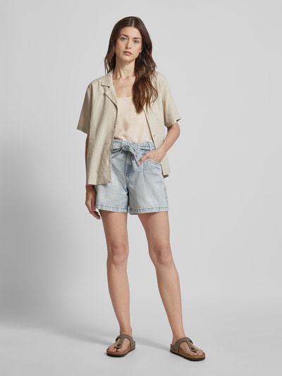 Vero Moda Top mit Rundhalsausschnitt Modell 'KATJA' Sand 1