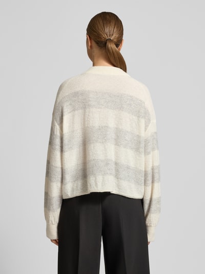 Drykorn Strickpullover aus Alpaka-Mix Modell 'MATHISA' Offwhite 5