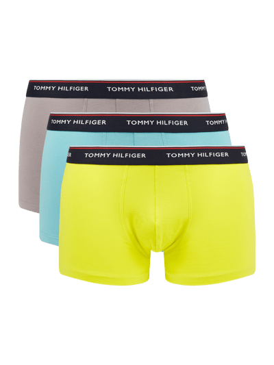 Tommy Hilfiger Trunks mit Stretch-Anteil im 3er-Pack Gelb 1