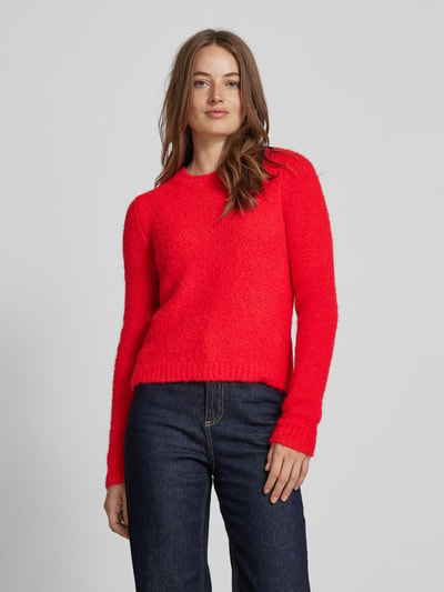 Vero Moda Pullover mit Rundhalsausschnitt Rot 4