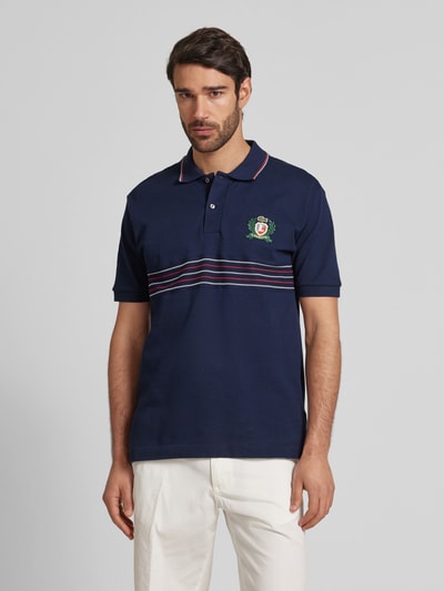 Lacoste Classic Fit Poloshirt mit Label-Stitching Dunkelblau 4