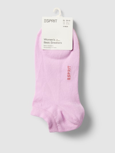 Esprit Socken mit geripptem Abschluss im 5er-Pack Gelb 3