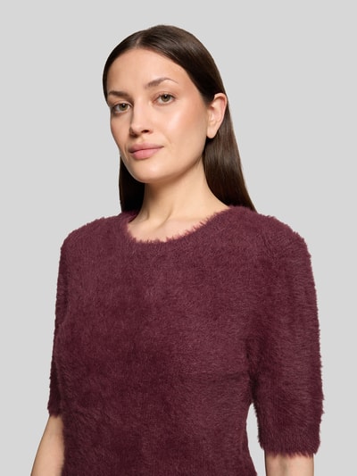 ROBE LÉGÈRE Regular fit pullover van katoenmix Bordeaux - 3