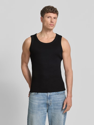 DRYKORN Tanktop in Ripp-Optik Modell 'Nathan' Black 4