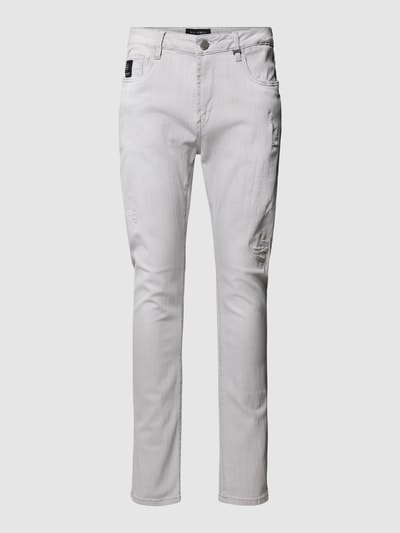 ELIAS RUMELIS Jeans mit 5-Pocket-Design Modell 'Noel' Silber 2