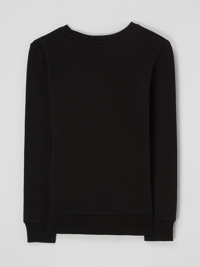 Jack & Jones Sweatshirt van katoenmix, model 'Luca' Zwart - 3