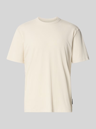 Tom Tailor Denim Regular Fit T-Shirt aus Baumwoll-Modal-Mix Offwhite 2