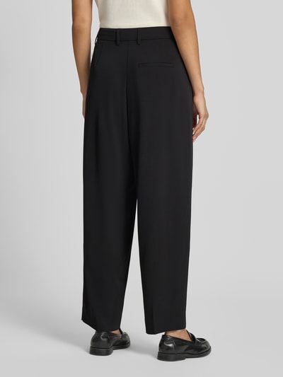 COMMA Tapered Fit Hose mit Bundfalten Black 5