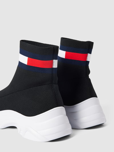 Tommy Jeans Slip-on sneakers met logoprint Zwart - 3