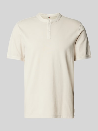 Cinque Slim Fit Poloshirt mit Rundhalsausschnitt Modell 'LANO' Sand 2