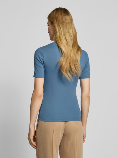 Samsøe Samsøe T-shirt met ronde hals Bleu - 5