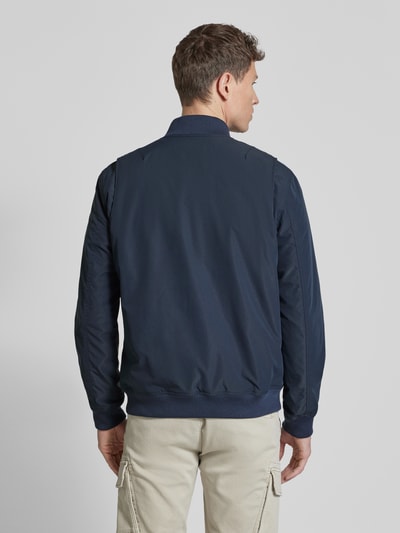 PME Legend Bomberjack met ritssluiting en steekzakken Marineblauw - 5