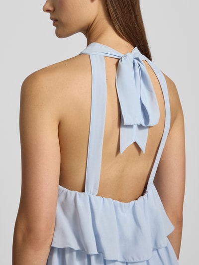Gina Tricot Minikleid im Stufen-Look Hellblau 3