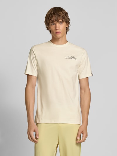 Ellesse T-shirt met statementprint, model 'MEMORALIA' Offwhite - 4