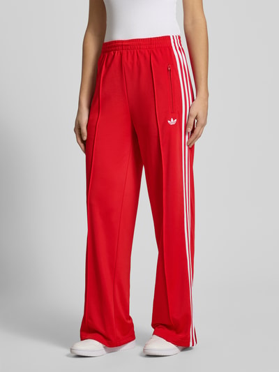 adidas Originals Trainingshose mit elastischem Bund und Logo Modell 'FIREBIRD' Rot 4