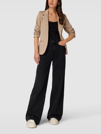 Fransa Blazer mit Raffungen Modell 'ZABLAZER' Taupe 1