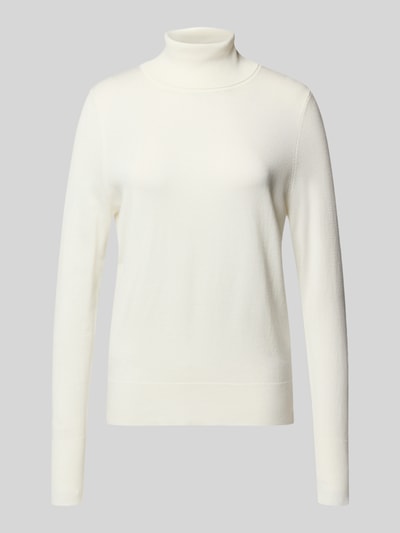 Christian Berg Woman Strickpullover mit gerippten Abschlüssen Offwhite 2
