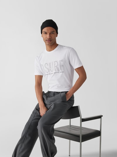 Dsquared2 T-Shirt mit Nietenbesatz Weiss 6