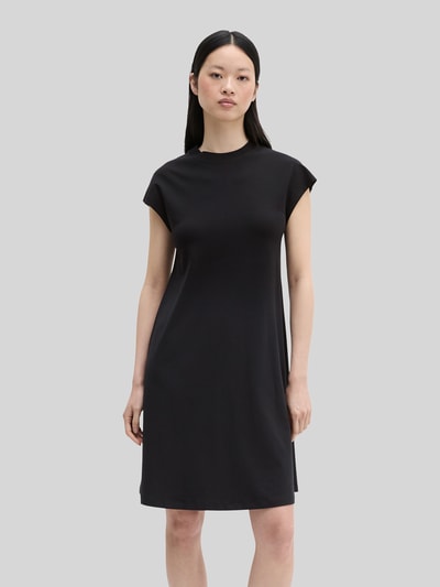 Marc O'Polo Knielanges Freizeitkleid aus Baumwoll-Mix Marine 4