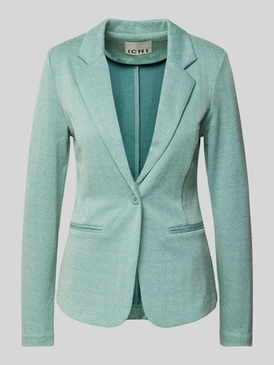 ICHI Blazer mit Paspeltaschen Modell 'KATE' Mint Melange 1